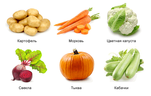 Разрешенные при панкреатите овощи