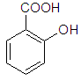 Структурная формула салициловой кислоты