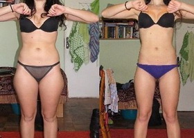 Фото результатов до и после 14 дней гречневой диеты