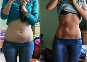 Фото результатов до и после 7 дней гречневой диеты