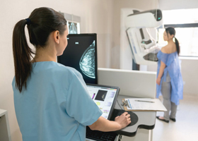 Рентген молочных желез (маммография)